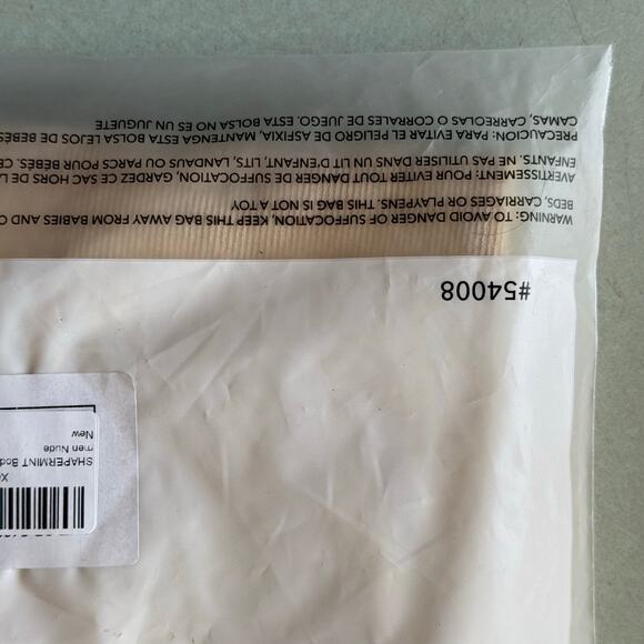 NWT Shapermint High Waisted Shaper Panty 54008 Beige XL/2XL Slimming - Picture 13 of 16